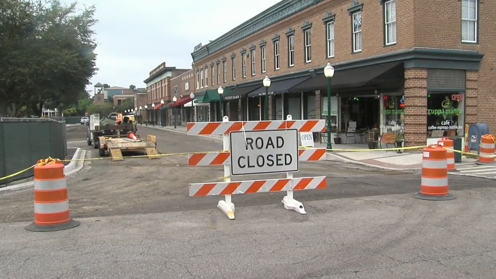 Hutchinson Square renovations slowing business in downtown Summerville WCIV