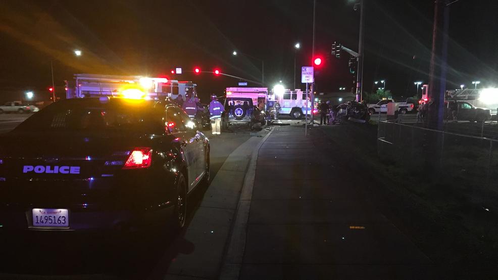 Woman killed in multiplevehicle crash in NW Bakersfield KBAK