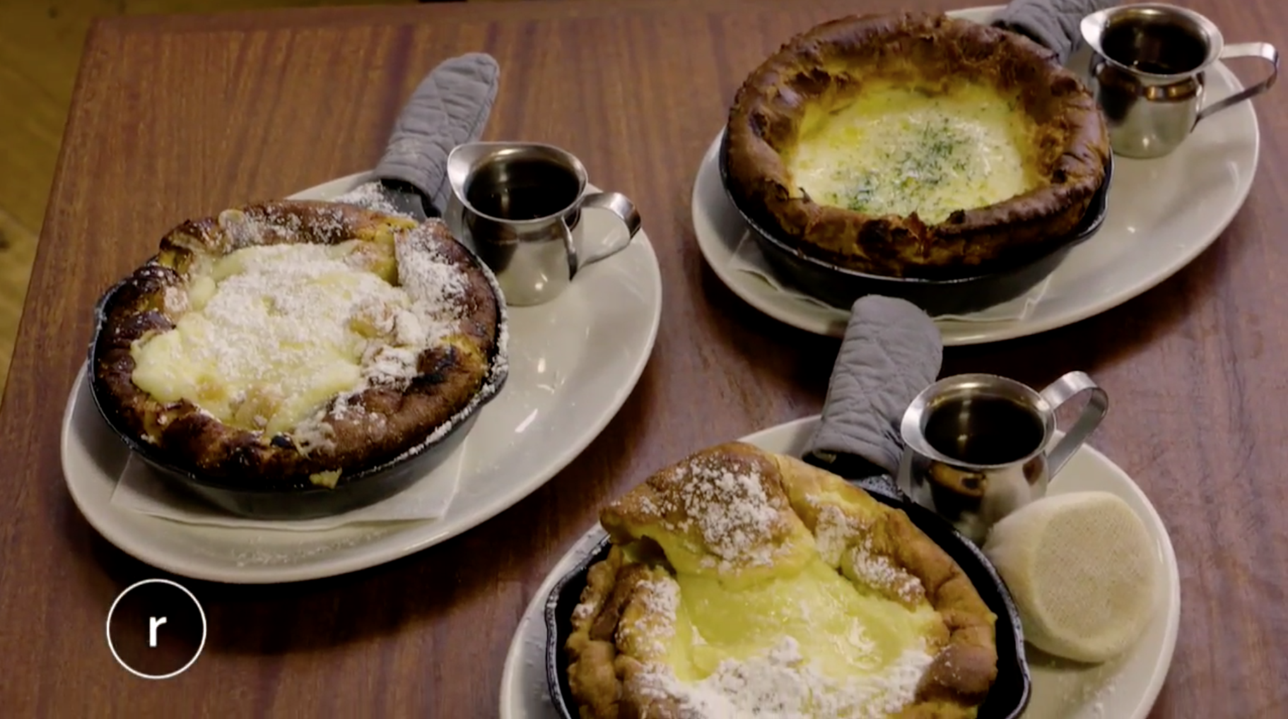 You've gotta try the Dutch Baby Pancakes at Tilikum Place ...