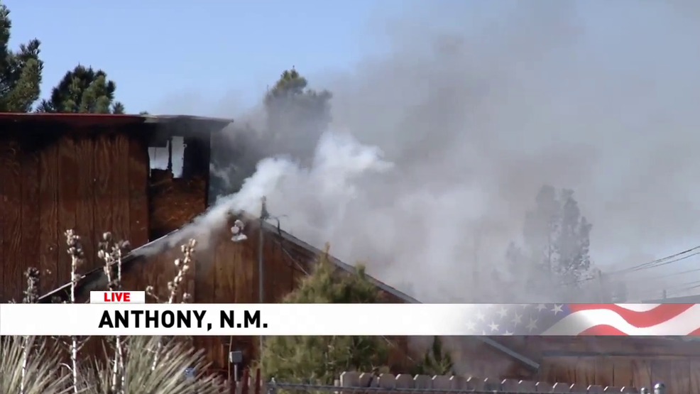 House fire in Anthony, N.M. reported KFOX