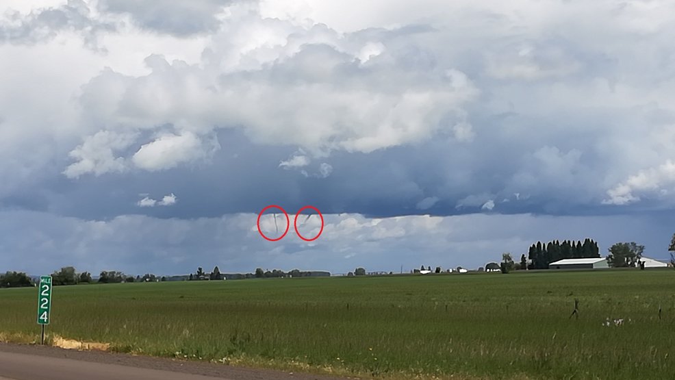 Funnel clouds spotted near Brownsville; more possible Thursday