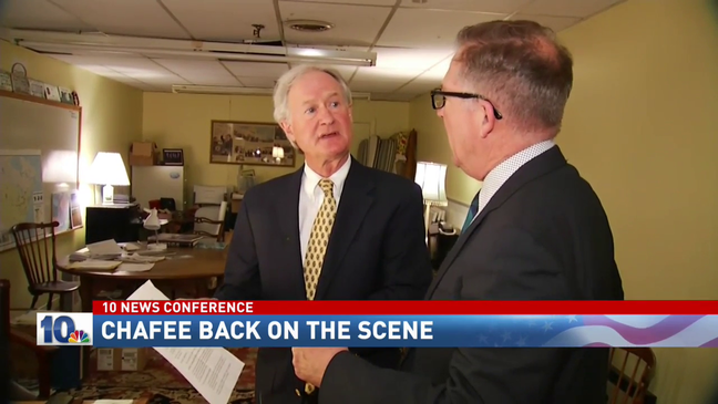 Chafee to take ‘more time’ to mull Senate run