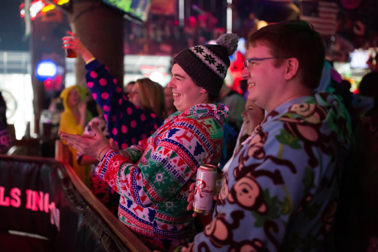 Photos The Onesie Mania Pub Crawl was literally a PJ party Seattle