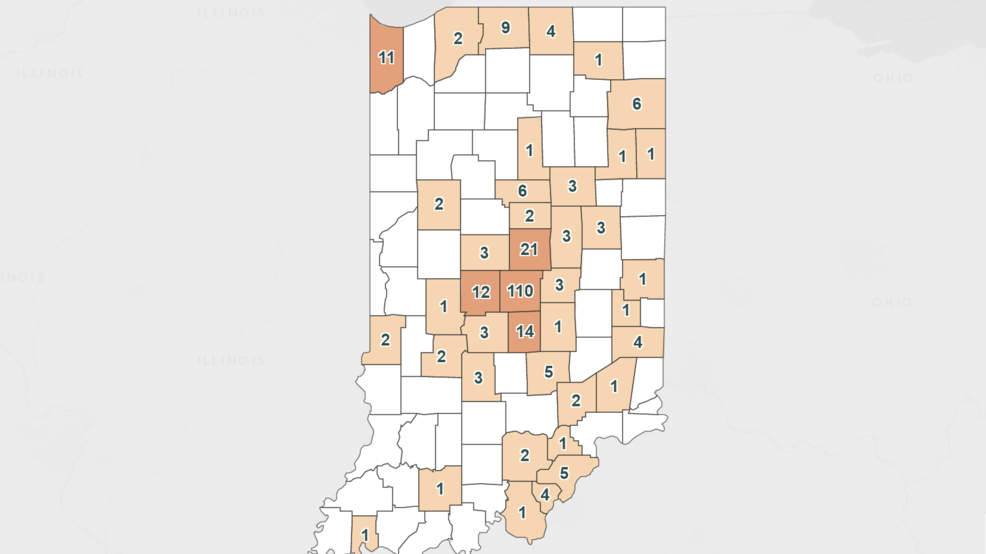 ISDH says 58 new cases of COVID-19 confirmed in Indiana; 7 people have died | WSBT