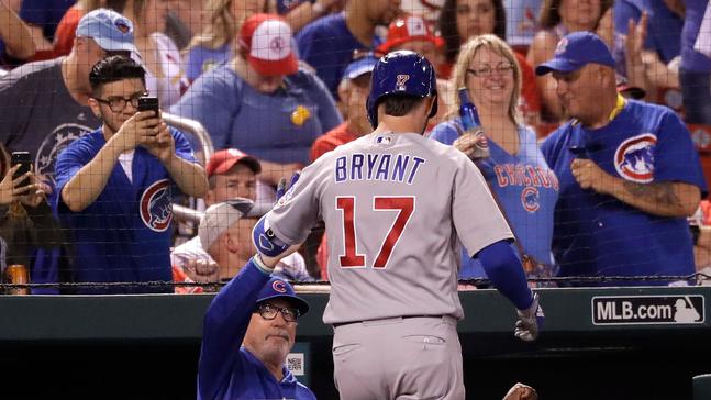 Fowler's 2-run HR in 14th rallies Cardinals past Cubs, 4-3