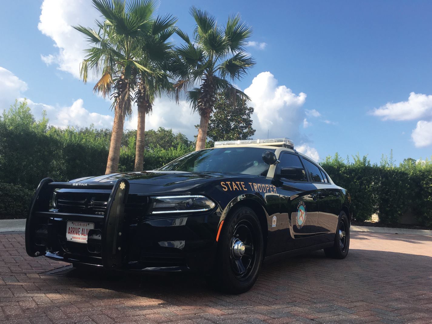 florida state trooper police car