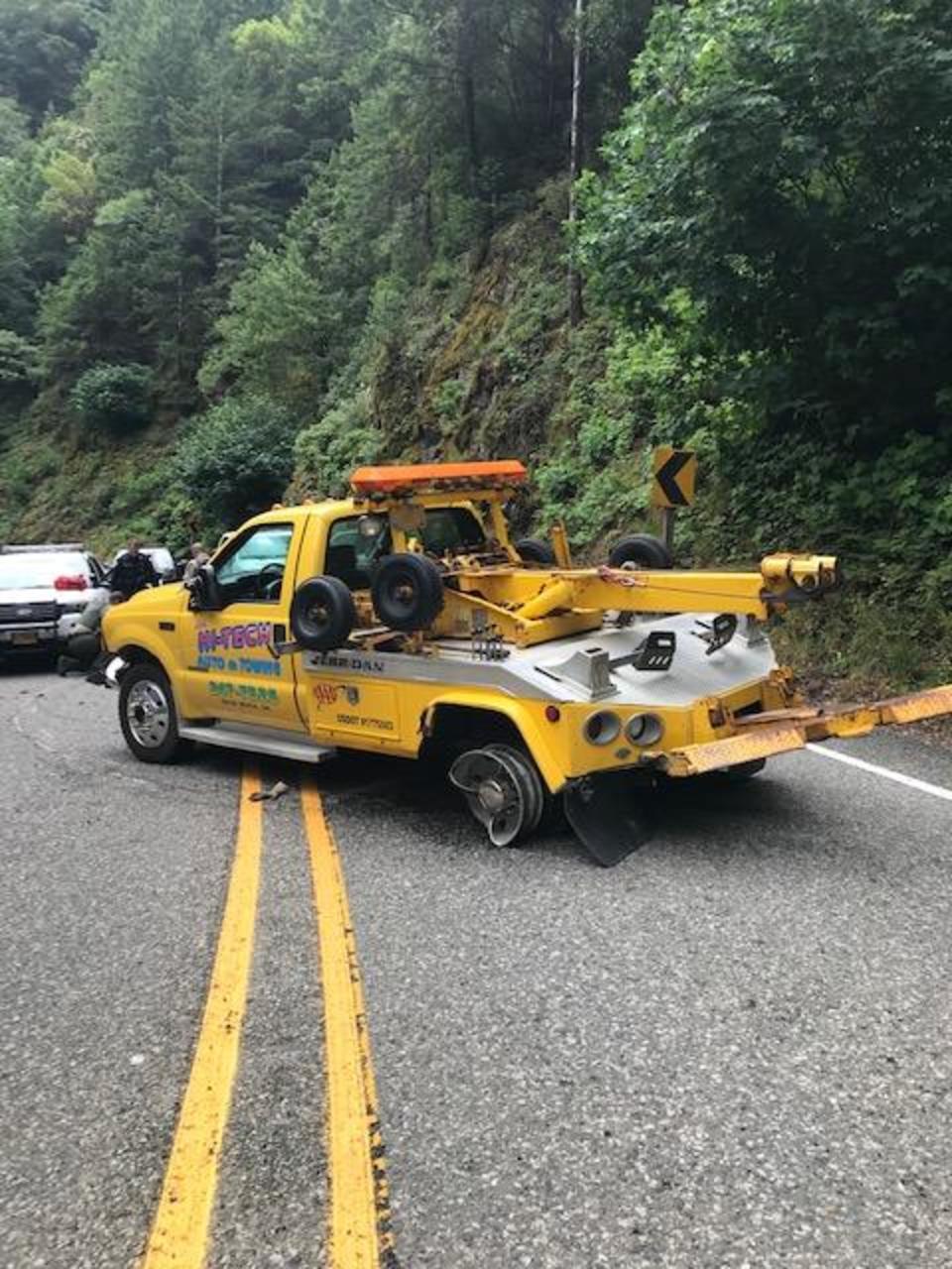 Tillamook Man Leads Police On Chase In Stolen Tow Truck Up Hwy 101