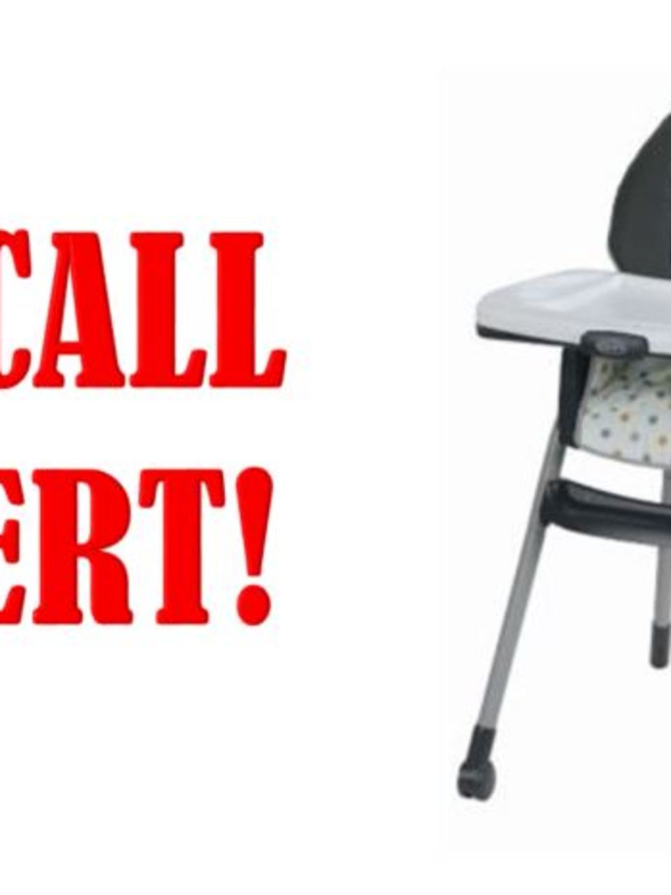 graco table to table high chair recall