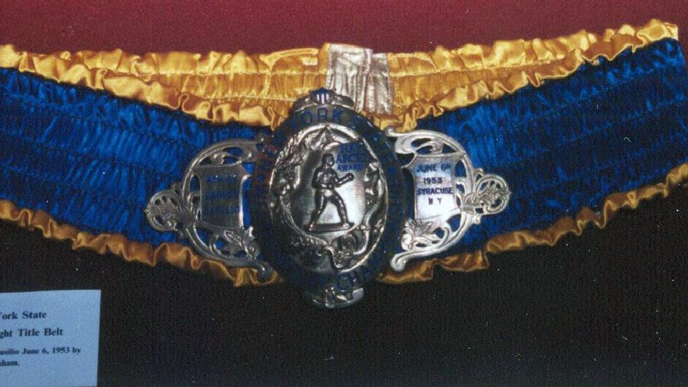 World Championship boxing belts stolen from Hall of Fame in Canastota