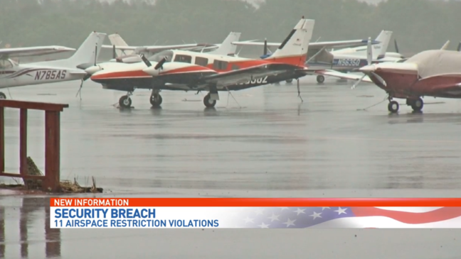 11 airspace violations during Trump’s holiday visit