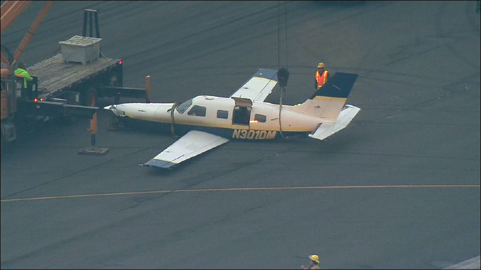 Plane lands without landing gear at Boeing Field; runway closed for hours KOMO
