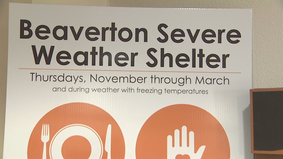 Beaverton's severe weather shelter opens for season | KATU