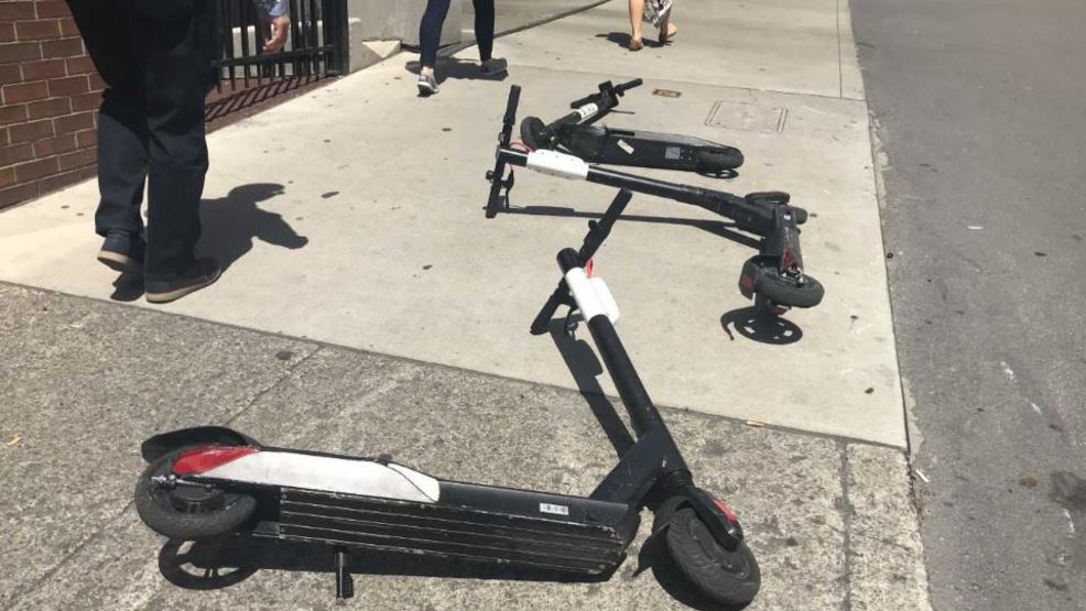 Scooters sticking around in Nashville with restrictions, for now WZTV