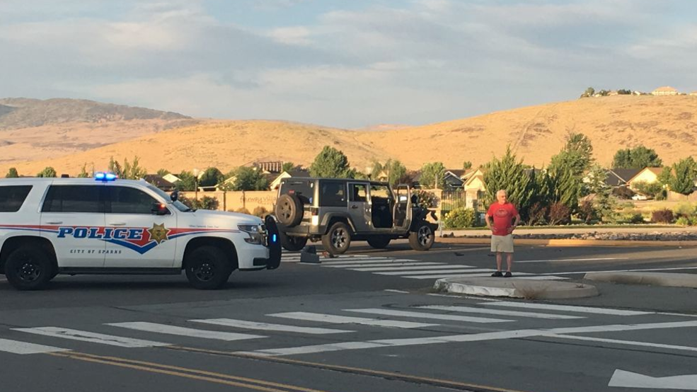 Sparks Police responded to a vehicle vs. pedestrian crash on Sparks
