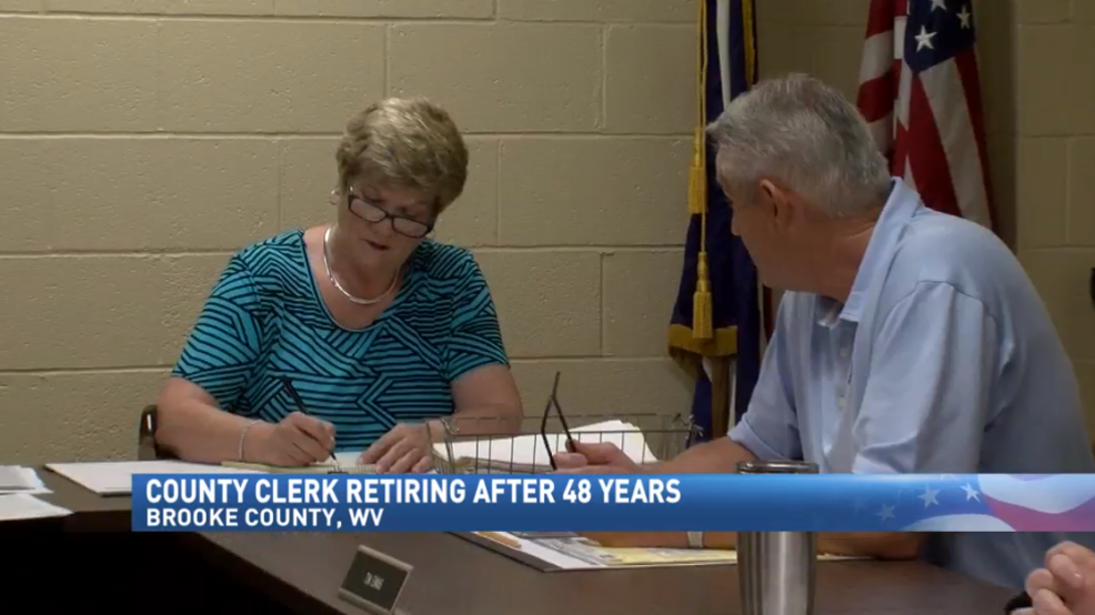 Brooke County Clerk retires after 48 years of service WTOV
