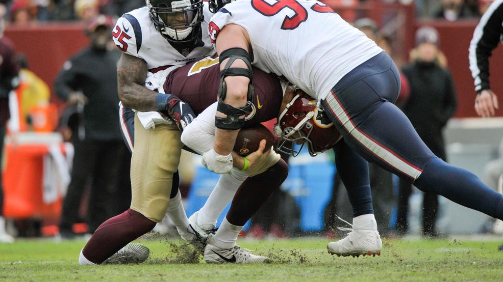 Redskins QB Alex Smith suffers broken leg in loss to Texans WJLA