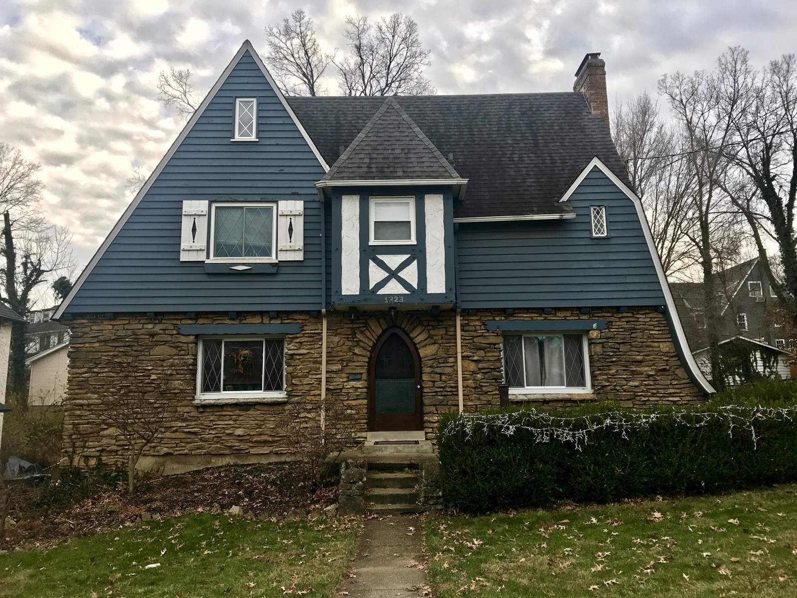The Most Charming Tudor Homes In Cincy Are In This Tiny Sliver Of A