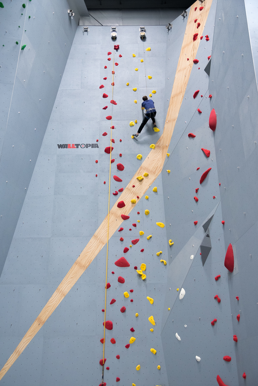 Check Out Loveland's Impressive New 55FootTall RockClimbing Wall