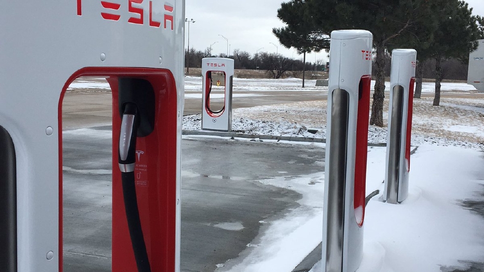 Tesla charging stations power up in Nebraska KHGI