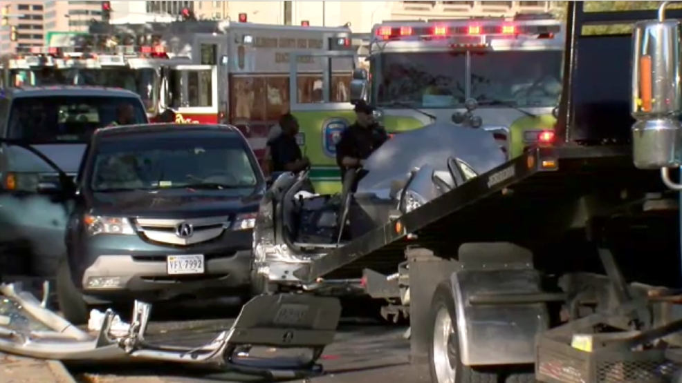 Several injured in 13vehicle accident on Jefferson Davis Highway WJLA