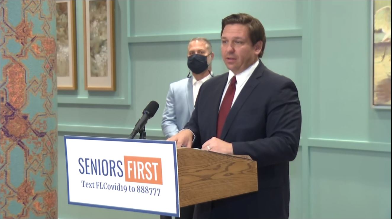 DeSantis to lower age requirement for vaccine to 60, maybe 55 | WTVX