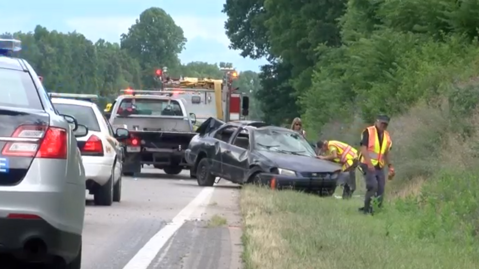 1yearold flown to hospital after rollover crash in Gretna, police say
