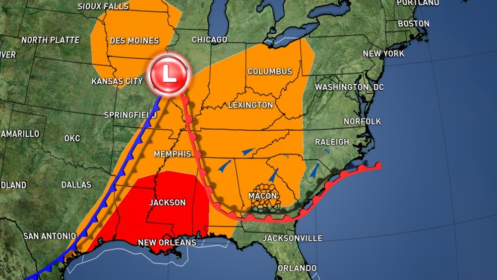 Heavy rain could last through New Year's in WGXA