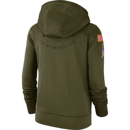 cincinnati bengals military hoodie
