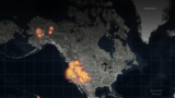 Real-time interactive map of every fire in America 